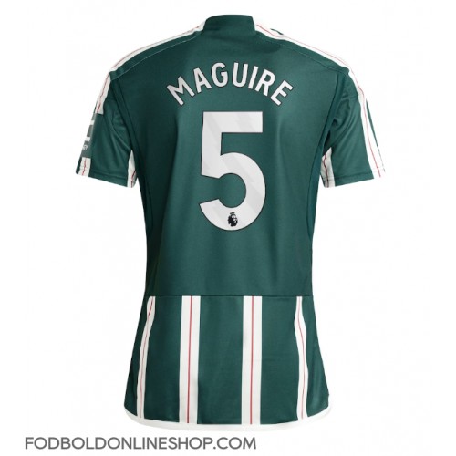 Manchester United Harry Maguire #5 Udebanetrøje 2023-24 Kortærmet